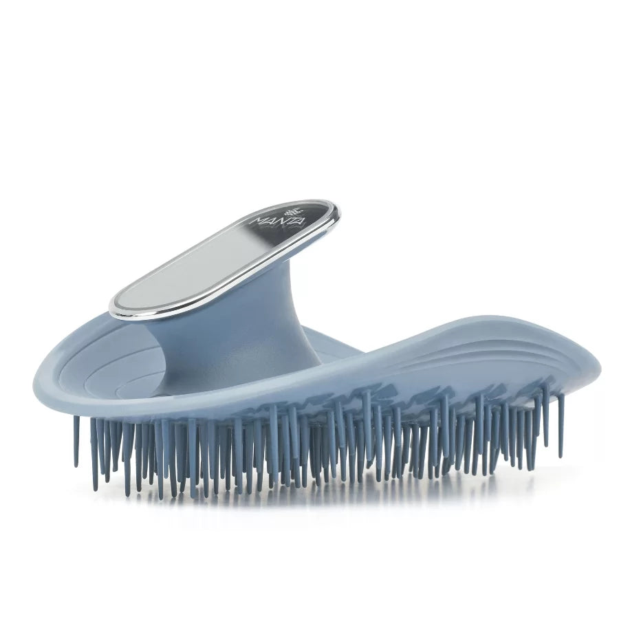 Manta Healthy Hair Brush - Mirror Blue